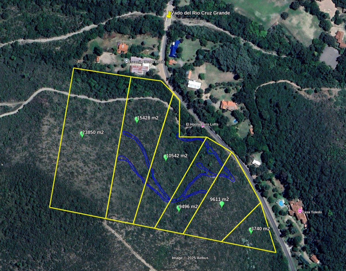 VENTA DE   LOTES EN LA CUMBRE !!!