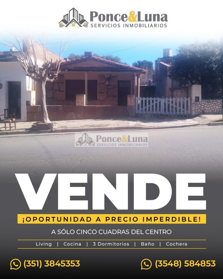 VENDE EXCELENTE PROPIEDAD - UBICACION PRIVILEGIADA